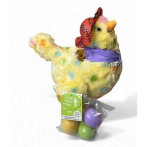 Hallmark Easter Squawkin Egg Droppin Interactive Singing Animated Mama Hen Eggs